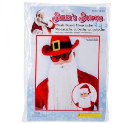 MOUSTACHE ET BARBE DU PERE NOEL